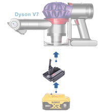 Charger l&#39;image dans la galerie, DeWalt 20V à Dyson V7 Adaptateur de Batterie
