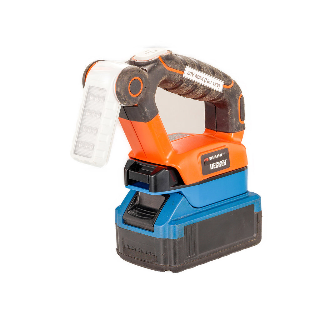 Adaptateur de batterie Hercules 20V vers Black and Decker 20V