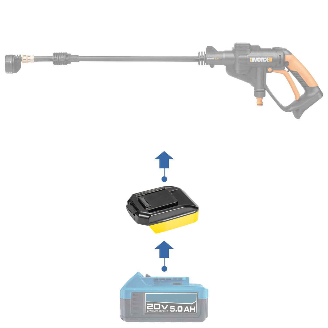 Hercules 20V à WORX 20V Adaptateur de Batterie