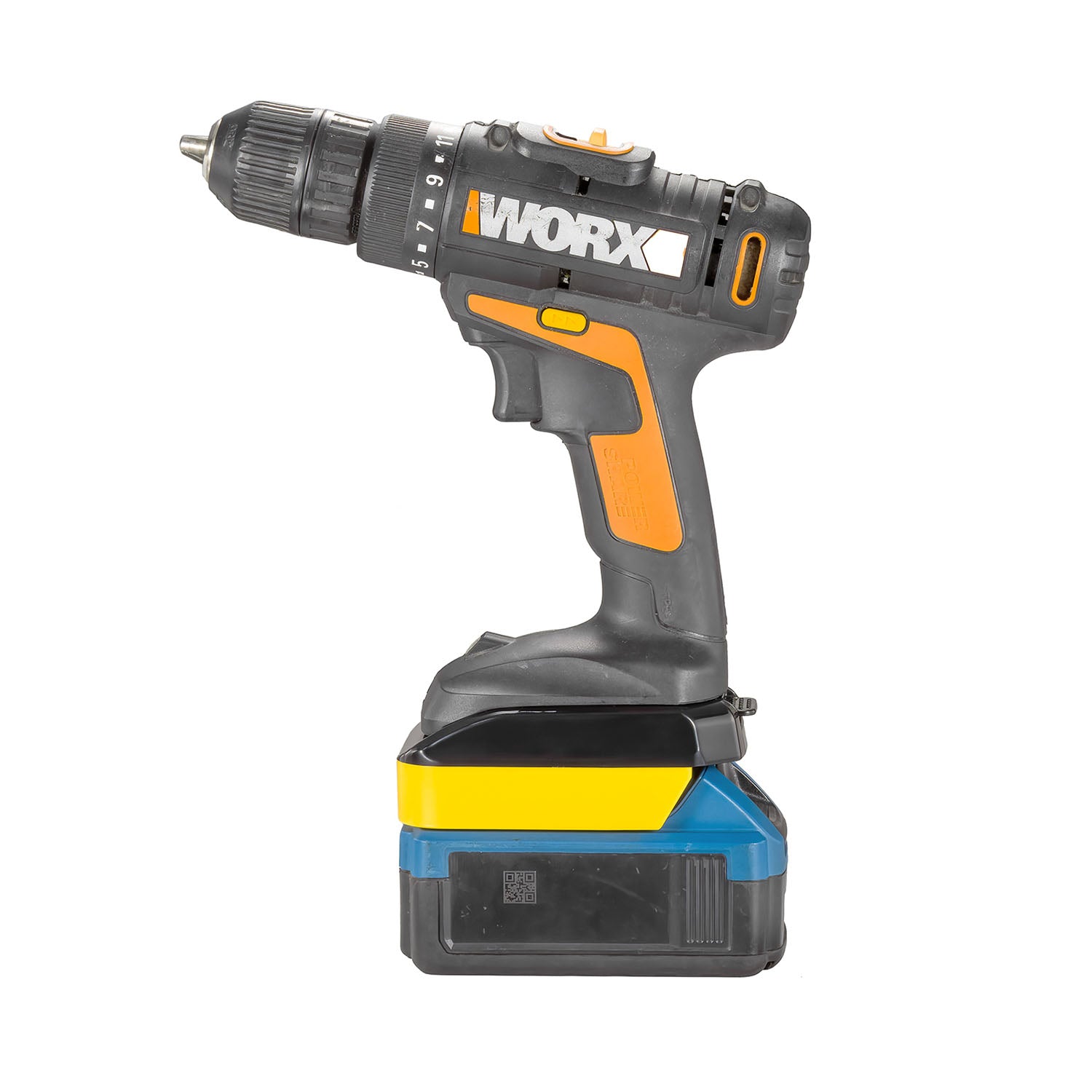 Hercules 20V to WORX 20V PowerShare (Orange) Battery Adapter
