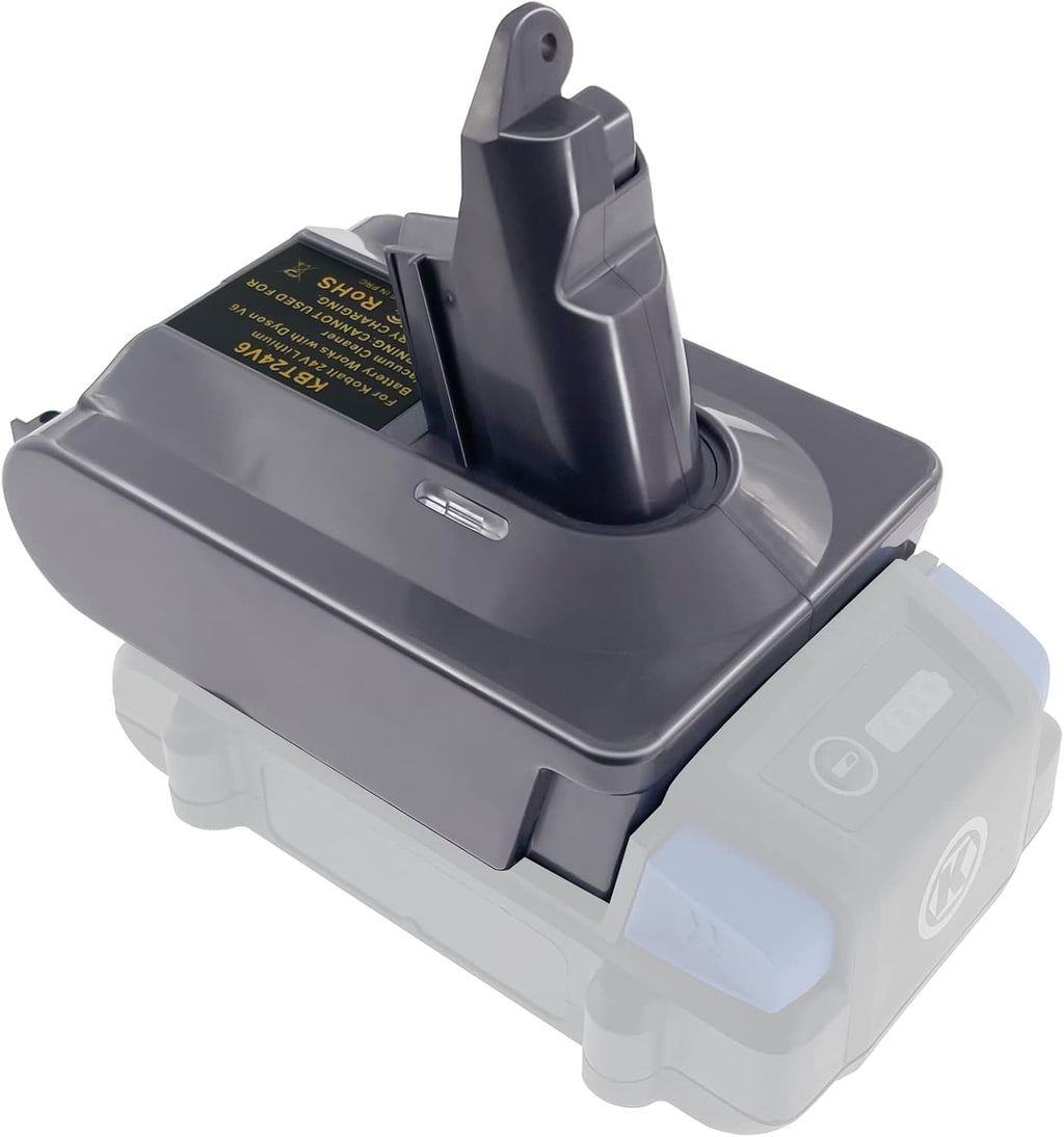Kobalt 24V to Dyson V6 Battery Adapter