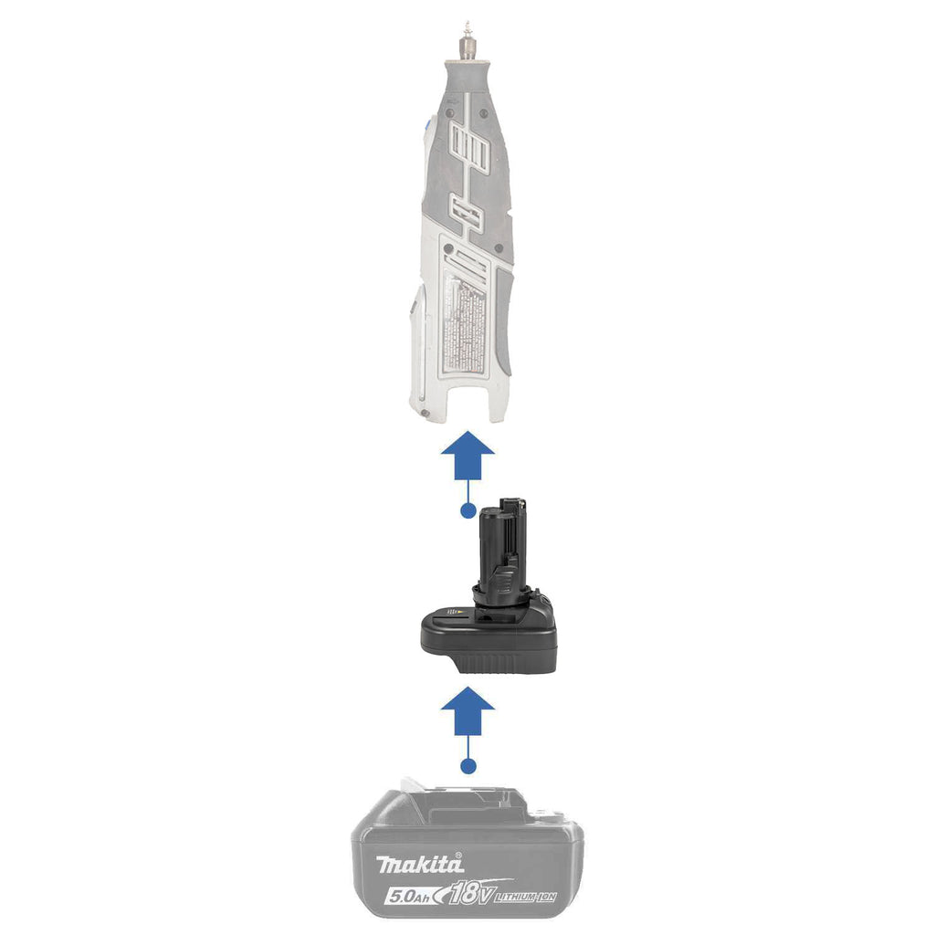 Makita 18V to Dremel 12V (8220 8250)  Battery Adapter
