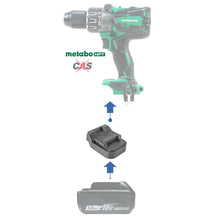 Charger l&#39;image dans la galerie, Makita 18V à Metabo 18V HPT Adaptateur de Batterie
