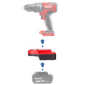 Adaptateur de batterie Makita 18V vers Bauer 20V