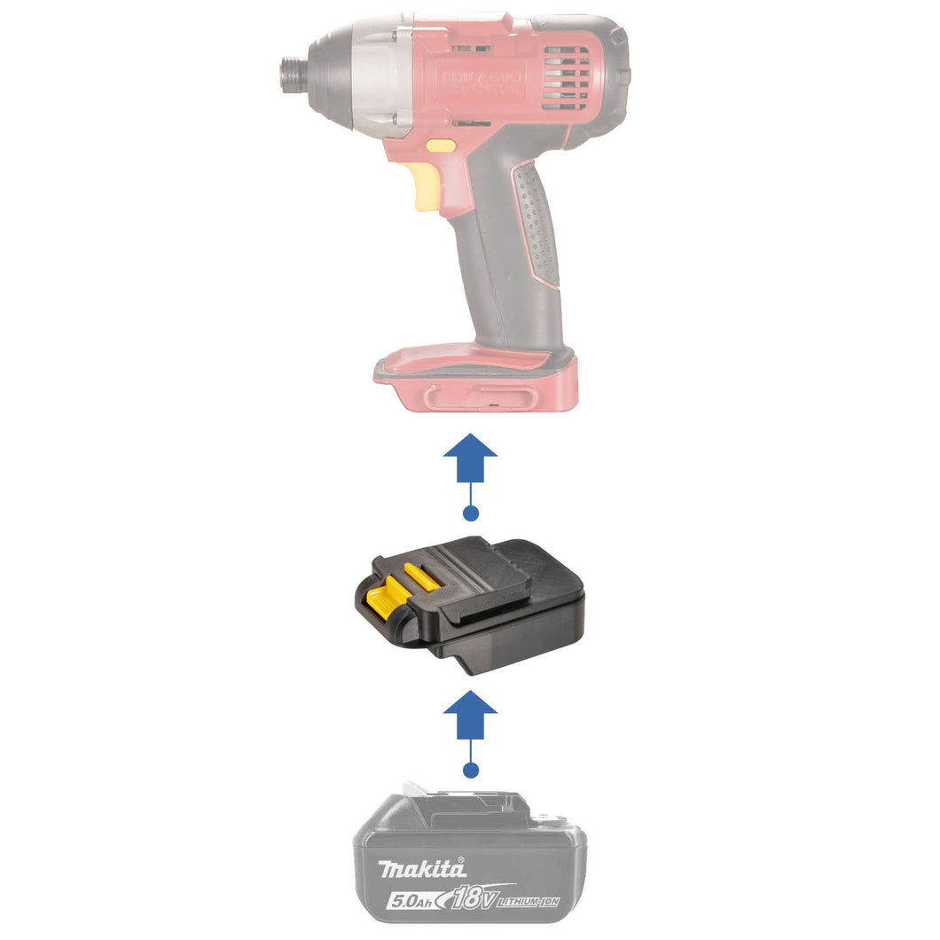 Adaptateur de batterie Makita 18V vers Chicago Electric 18V