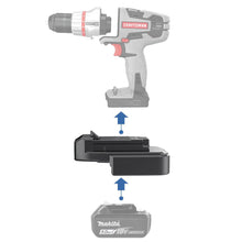 Load image into Gallery viewer, Makita 18V to Craftsman Bolt-On 20V Battery Adapter
