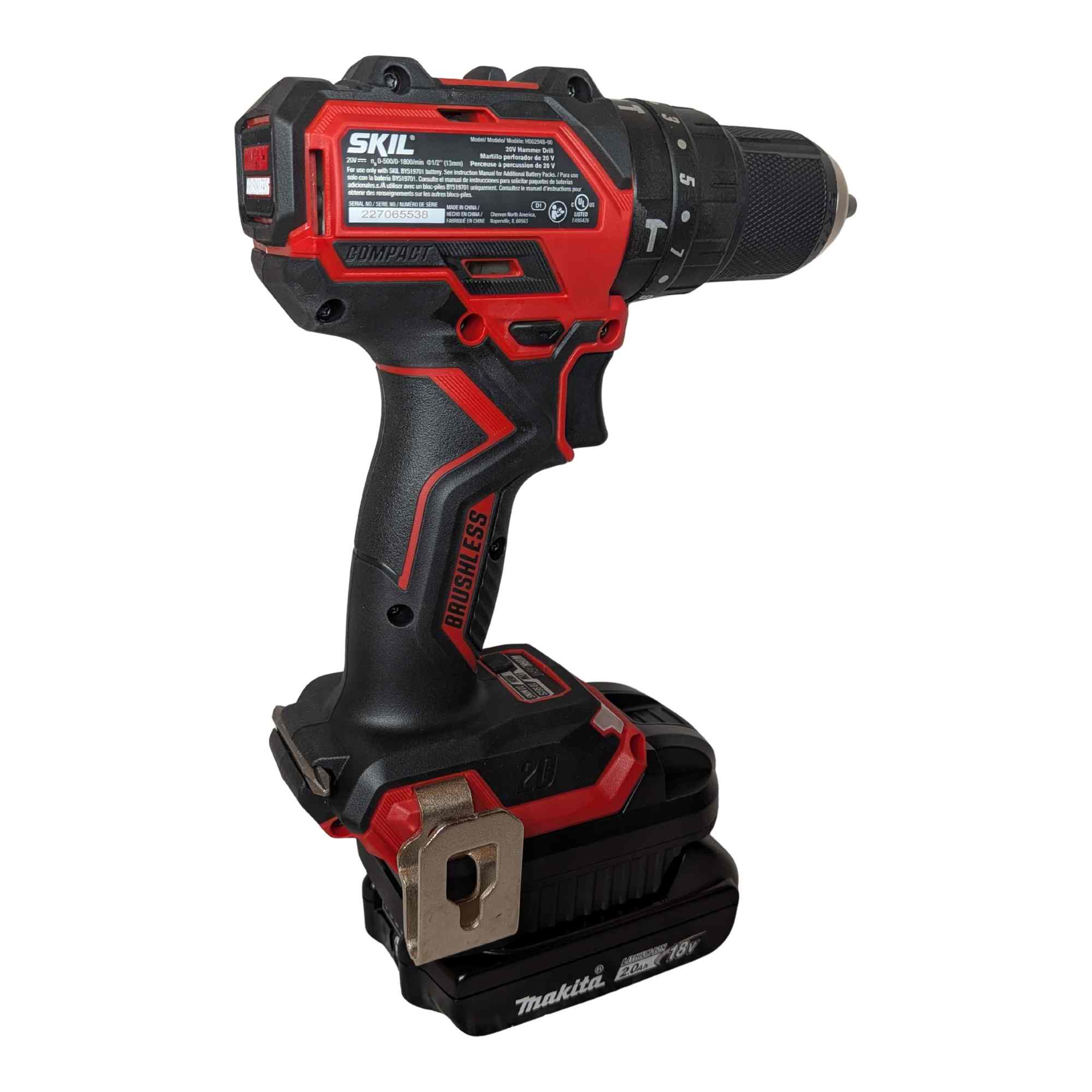 Makita 18V vers SKIL 20V Adaptateur de batterie