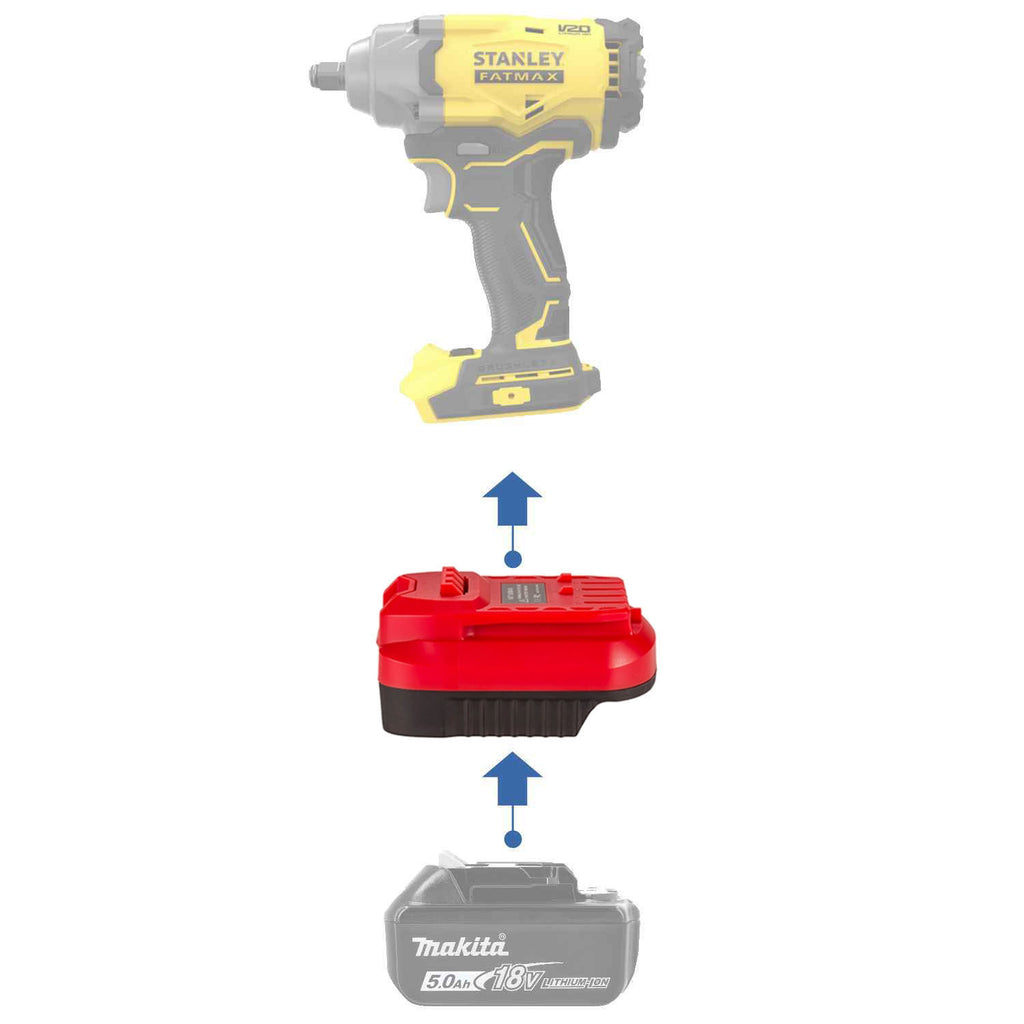 Makita 18V vers Stanley V20 Adaptateur de batterie