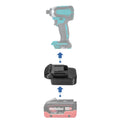 Metabo 18V CAS vers Makita 18V Adaptateur de batterie