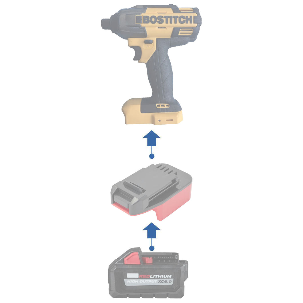 Milwaukee 18V à Bostitch 18V Adaptateur de Batterie
