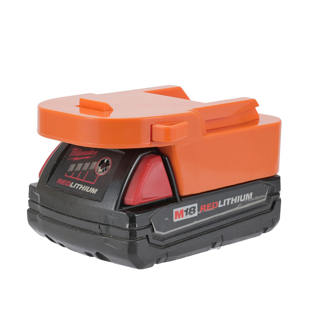 Milwaukee 18V to RIDGID 18V Battery Adapter