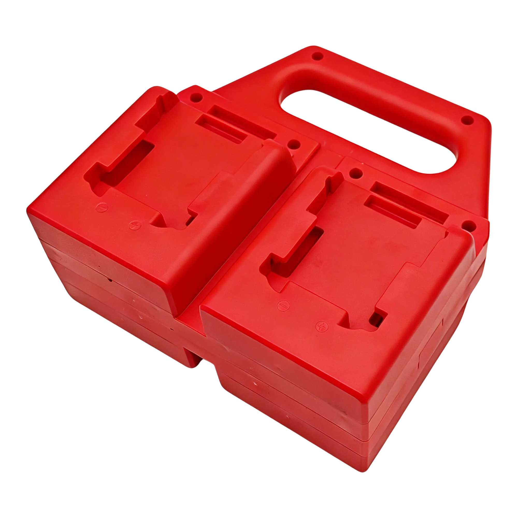 4 batteries – Support et poignée de transport pour batteries Milwaukee M18 18V