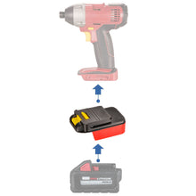 Charger l&#39;image dans la galerie, Adaptateur de batterie Milwaukee 18V vers Chicago Electric 18V
