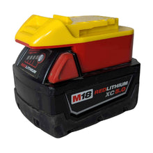 Load image into Gallery viewer, Milwaukee 18V to DeWalt 20V Battery Adapter
