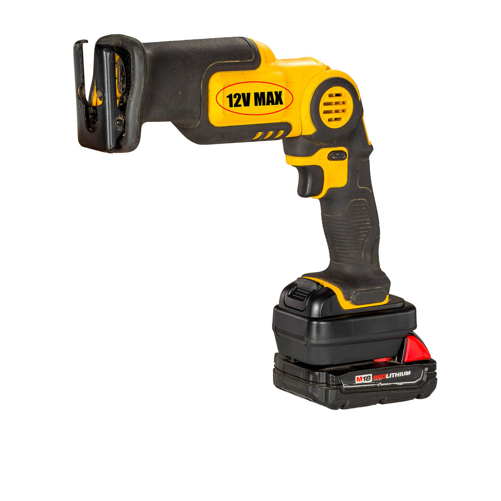 Milwaukee 18V to DeWalt 12V Battery Adapter
