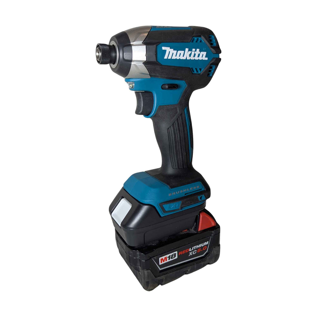 Adaptateur de batterie Milwaukee 18V vers Makita 18V