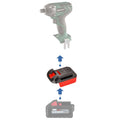 Milwaukee 18V vers Masterforce 20V Adaptateur de batterie