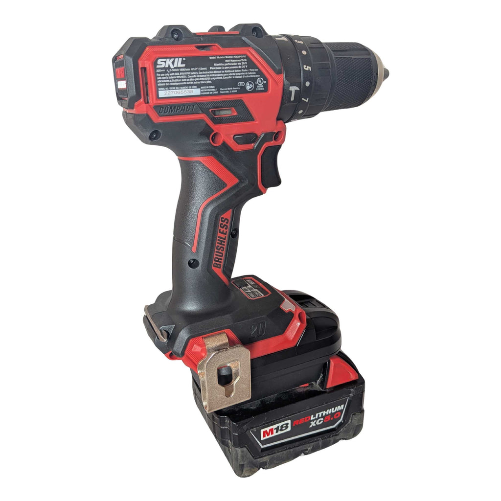 Milwaukee 18V to SKIL 20V Battery Adapter