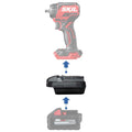 Milwaukee 18V to SKIL 20V Battery Adapter