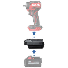 Load image into Gallery viewer, Milwaukee 18V to SKIL 20V Battery Adapter
