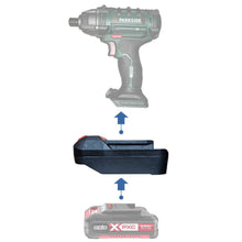 Charger l'image dans la galerie, Adaptateur de batterie Ozito PXC 18V vers Parkside X20V

