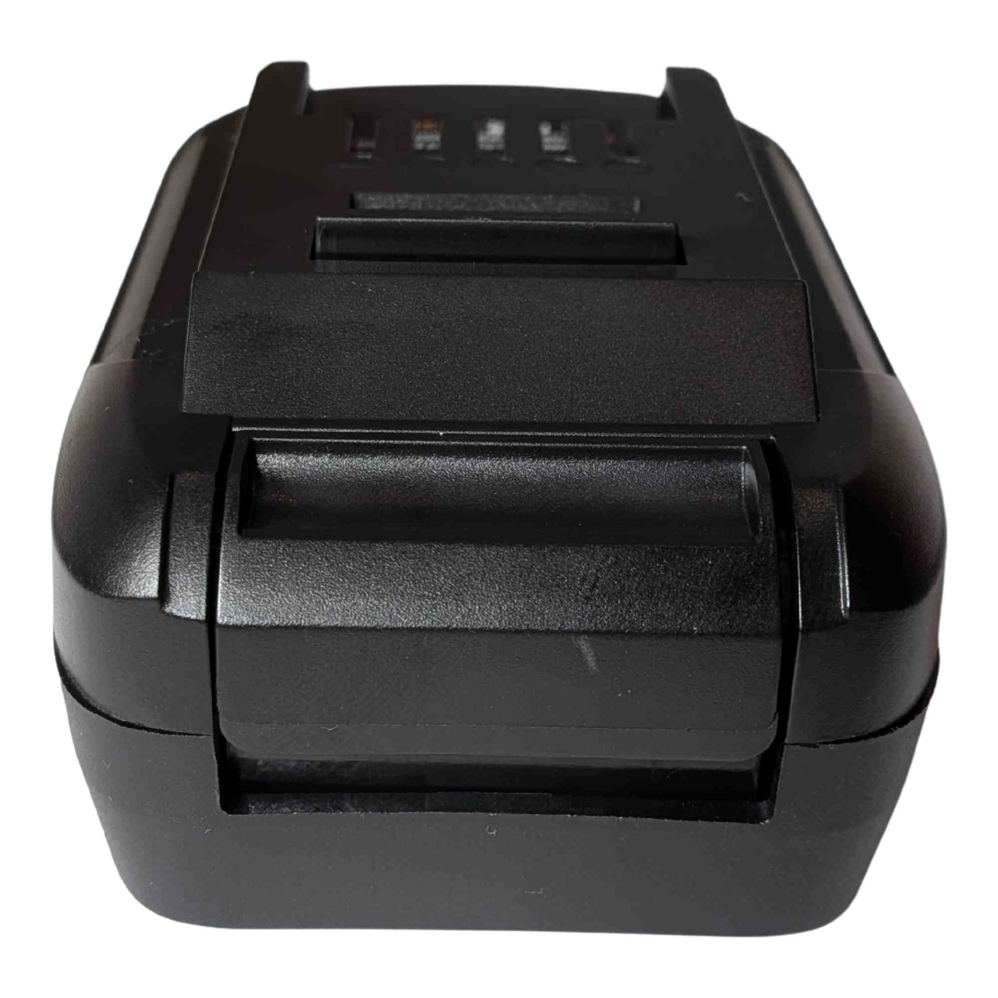 Parkside X20V to Einhell 18V PXC battery adapter - front view of the body below the Einhell tool-side connection