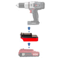 Adaptateur de batterie Porter Cable 20V vers Porter Cable 18V