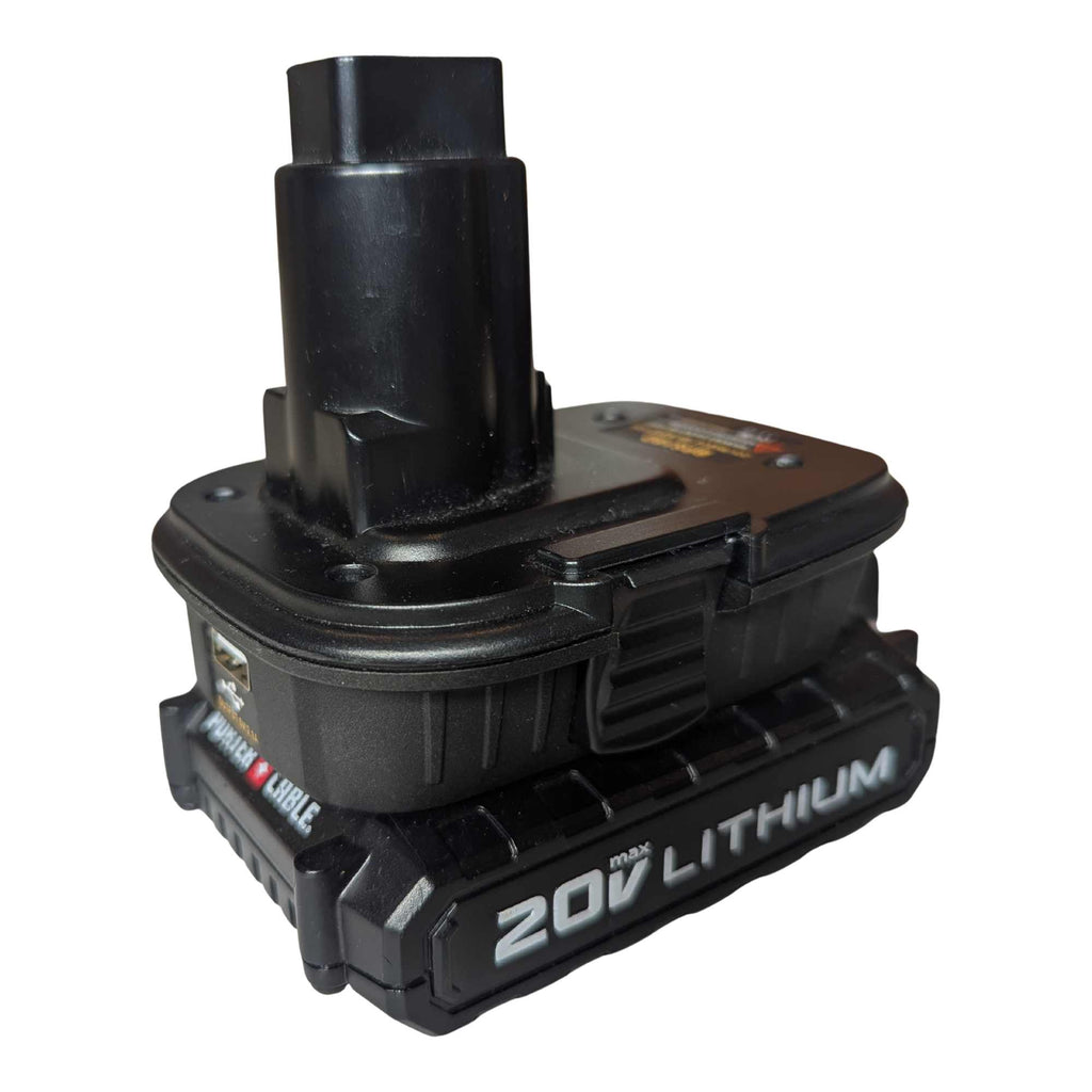 Porter Cable 20V to DeWalt 18V Battery Adapter