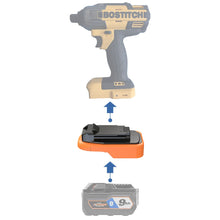 Charger l&#39;image dans la galerie, RIDGID 18V à Bostitch 18V Adaptateur de Batterie
