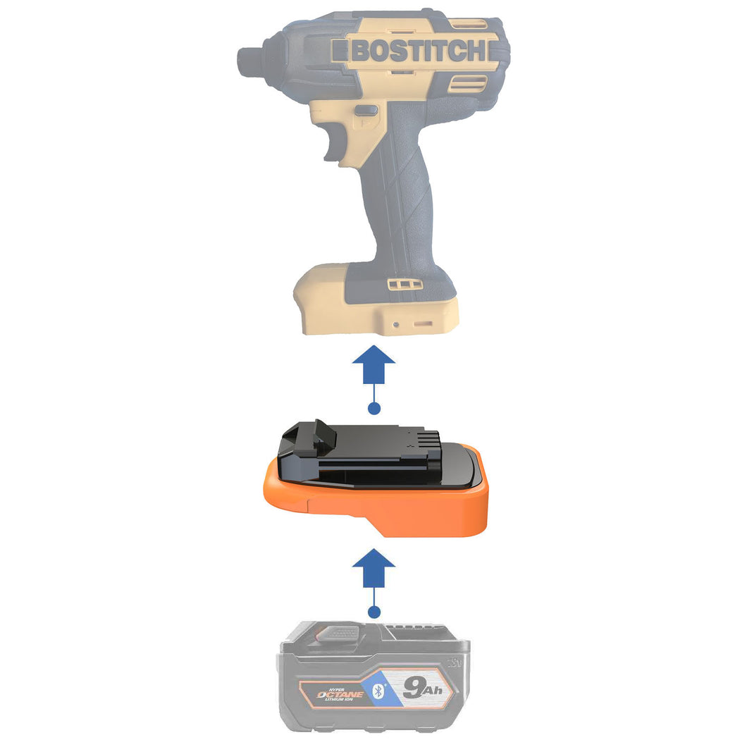 RIDGID 18V à Bostitch 18V Adaptateur de Batterie