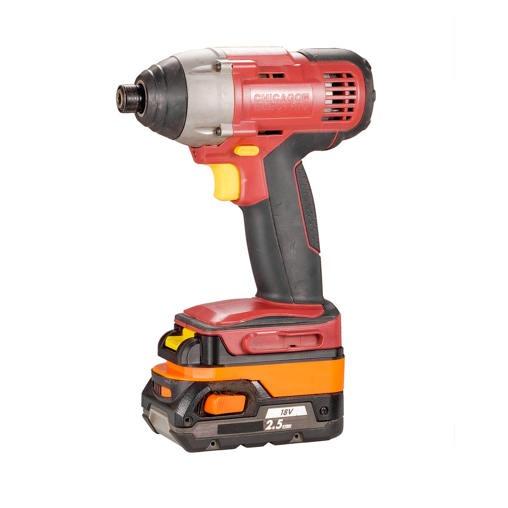 Adaptateur de batterie RIDGID 18V vers Chicago Electric 18V