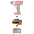 Adaptateur de batterie RIDGID 18V vers Chicago Electric 18V
