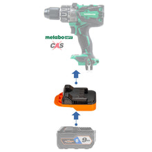 Charger l'image dans la galerie, Adaptateur de batterie RIDGID 18V vers Metabo HPT 18V

