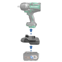 Charger l&#39;image dans la galerie, Adaptateur de batterie RIDGID 18V vers Hikoki 18V
