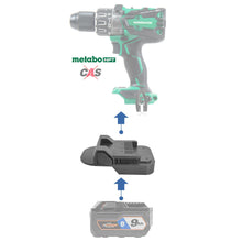 Charger l&#39;image dans la galerie, Adaptateur de batterie RIDGID 18V vers Metabo HPT 18V
