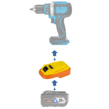 Charger l&#39;image dans la galerie, RIDGID 18V à Hercules 20V Adaptateur de Batterie
