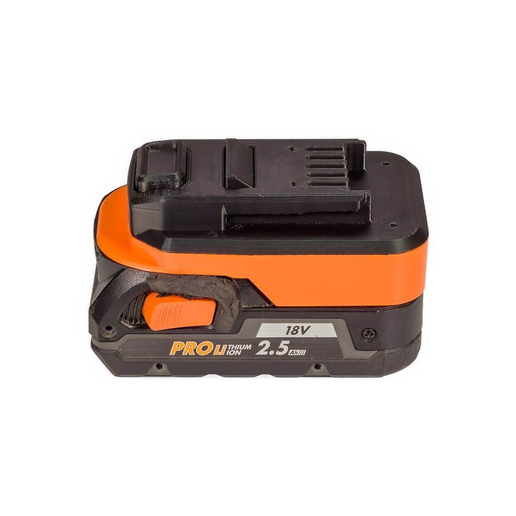 RIDGID 18V vers Mastercraft 20V (PWRPOD / Bleu) Adaptateur de batterie