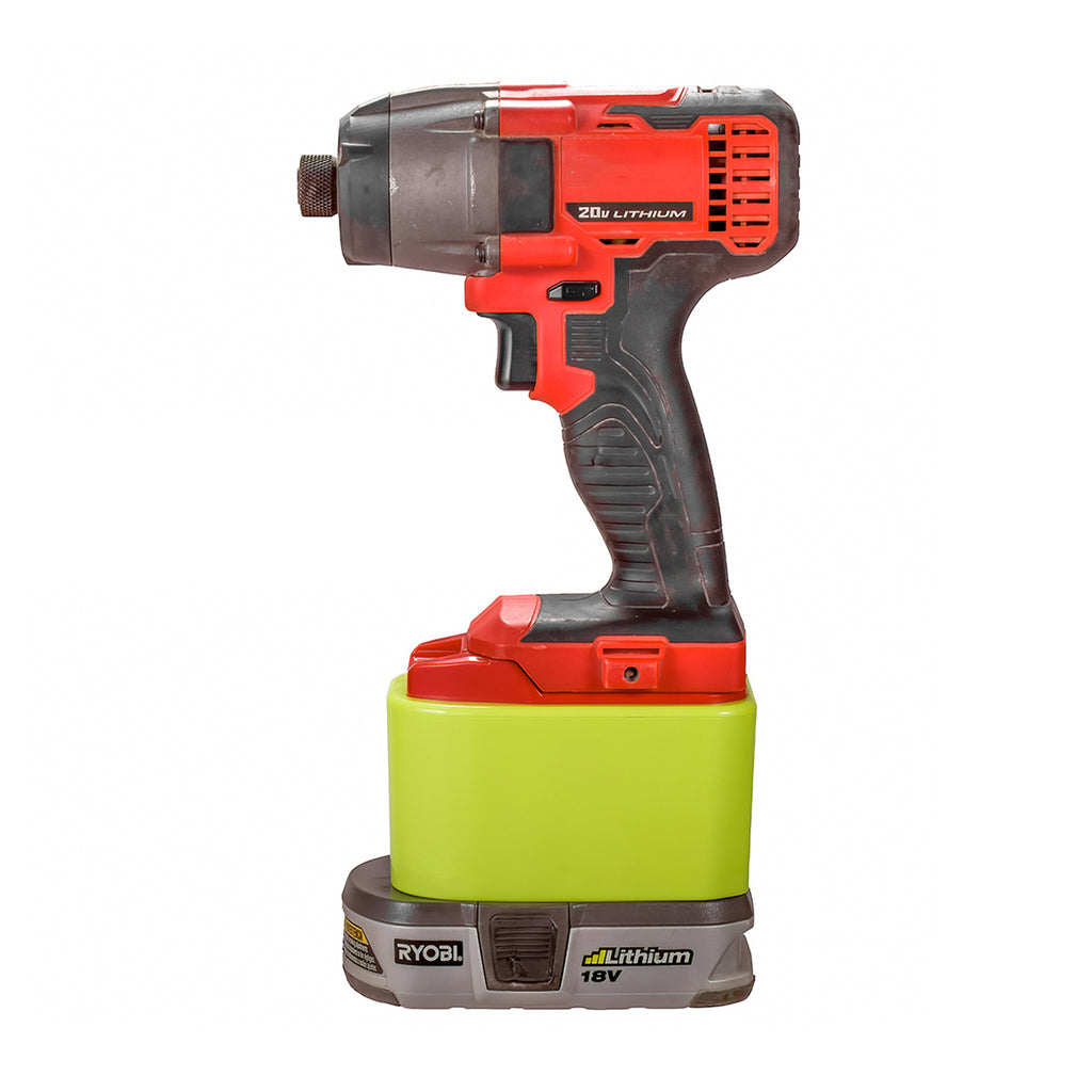 Ryobi 18V vers Bauer 20V Adaptateur de batterie
