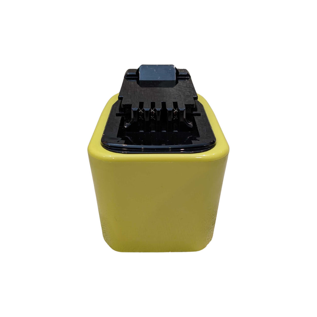 Ryobi 18V ONE+ to Black and Decker 20V battery adapter - tool-side connection, four terminal slots with copper contacts