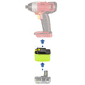Adaptateur de batterie Ryobi 18V vers Chicago Electric 18V