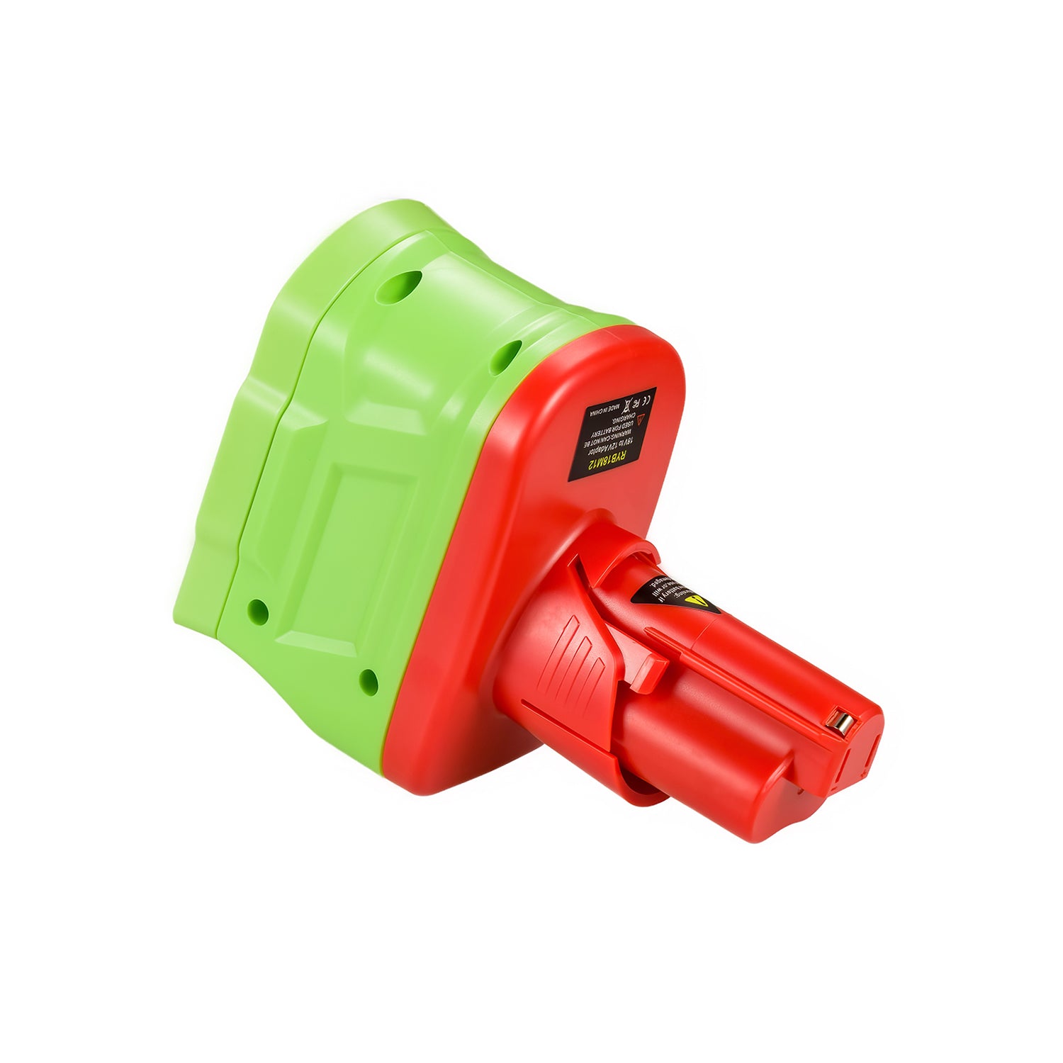 Adaptateur de batterie Ryobi 18V vers Milwaukee 12V