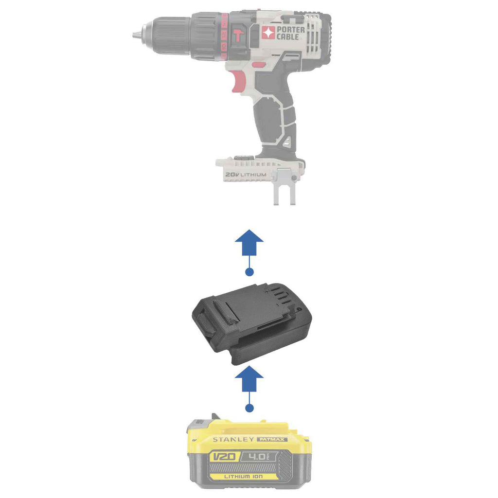 Stanley V20 vers Porter Cable 20V Adaptateur de batterie