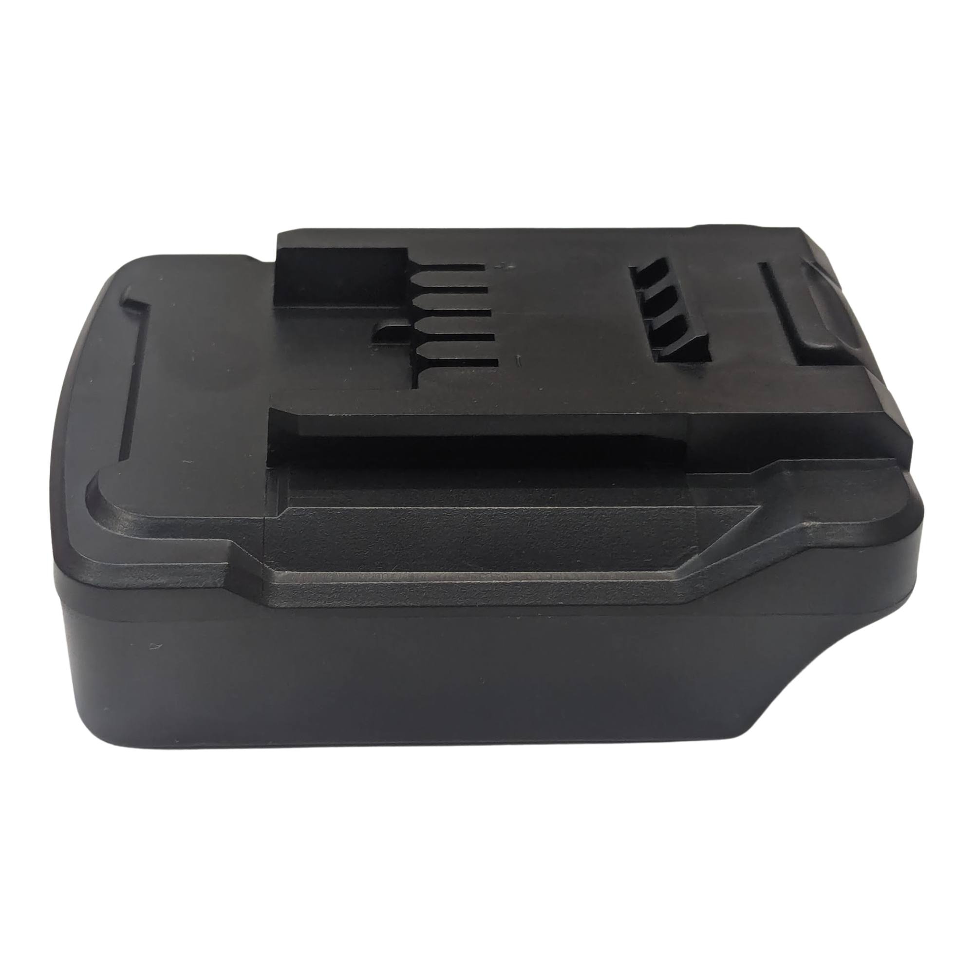 Black and Decker 20V to Ozito 18V PXC battery adapter - side view showing the Ozito PXC tool-side connection
