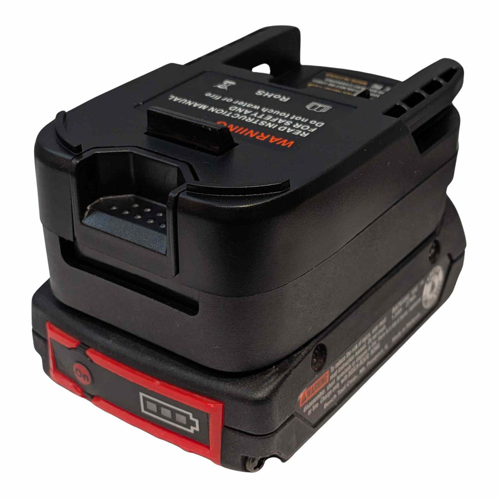 Bosch 18V GBA (Bleu) vers AEG 18V Adaptateur de batterie