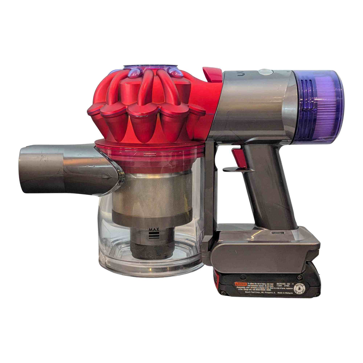 Bosch 18V GBA (Bleu) vers Dyson V8 Adaptateur de batterie