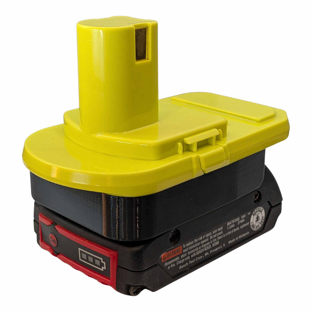 Bosch (Blue) 18V to Ryobi 18V Battery Adapter