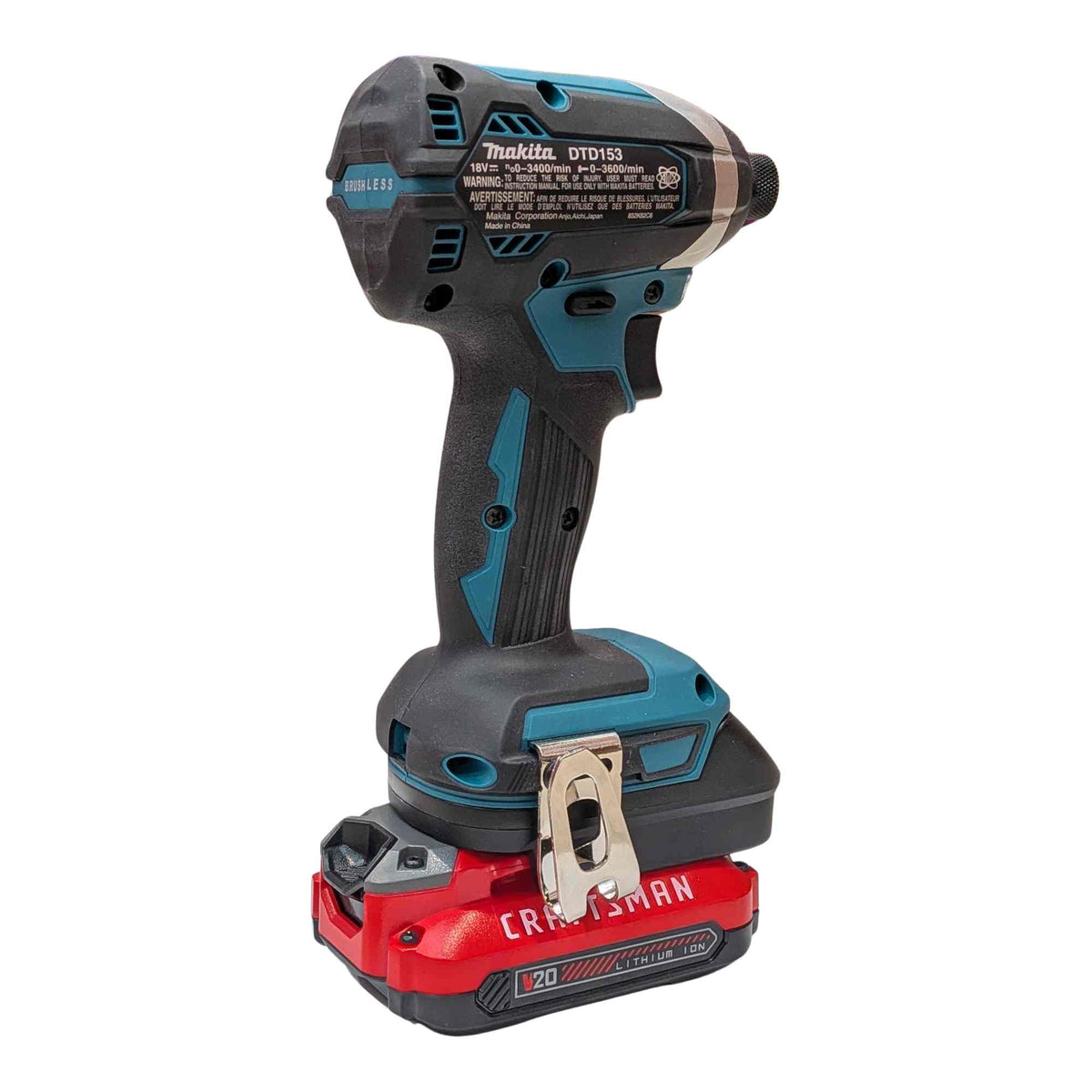 Craftsman 20V vers Makita 18V LXT Adaptateur de batterie