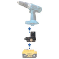 DeWalt 20V MAX vers Makita 18V Ni-Cd/Ni-MH Adaptateur de batterie
