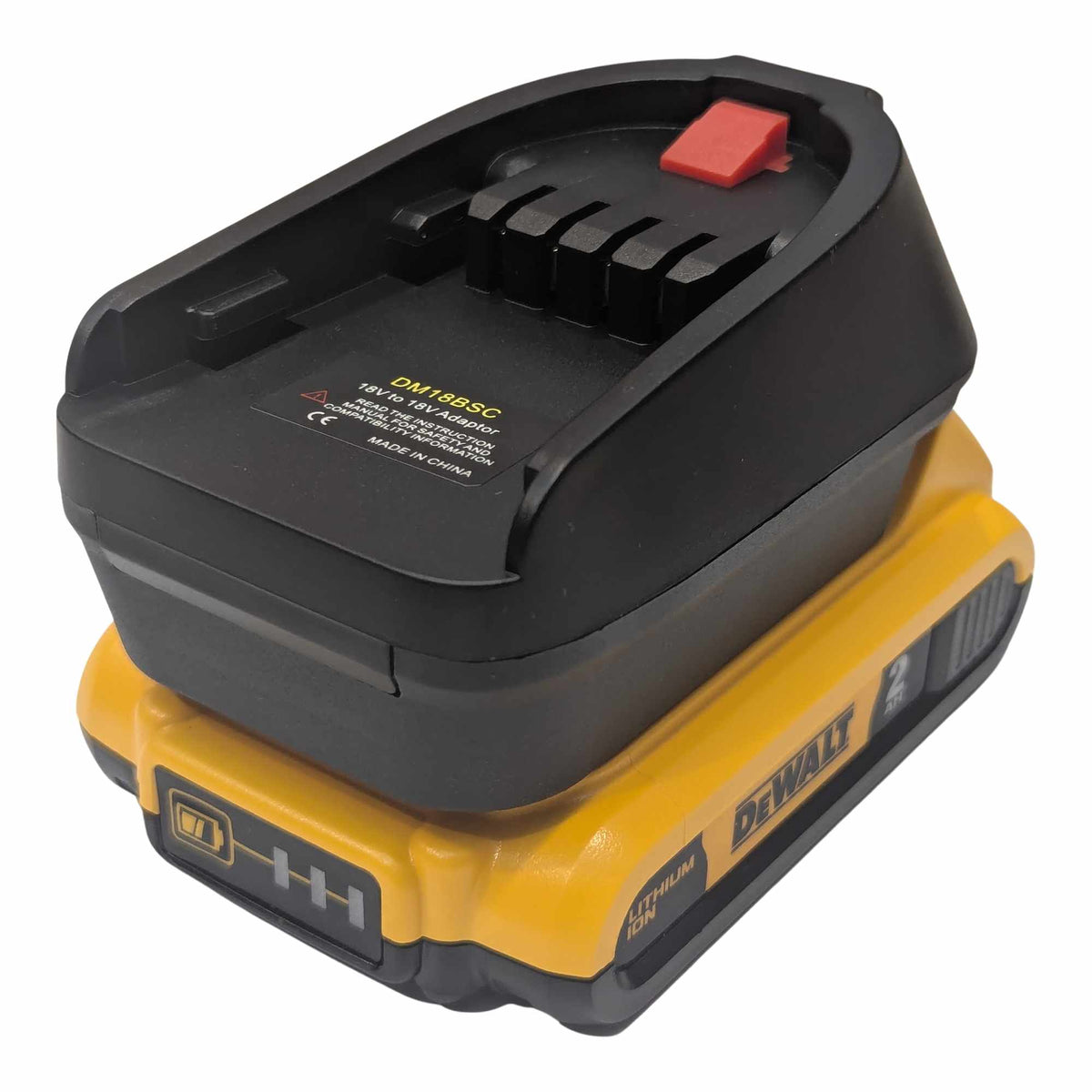 DeWalt 20V to Bosch (Green) 18V Battery Adapter
