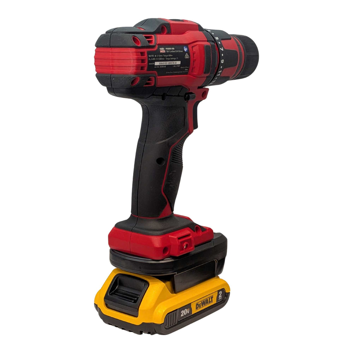DeWalt 20V vers Ozito PXC 18V Adaptateur de batterie
